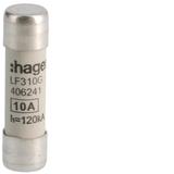 Wkładka bezpiecznikowa cylindryczna CH-10 10x38mm gG 10A 500VAC LF310G HAGER