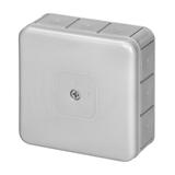 Puszka n/t PRO IP55 400V 12 przepustów gumowych 85x85x37mm szary OR-JB-13807/G ORNO