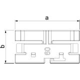 OTK H60, Klamra montażowa, bezhalogenowa
