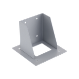 Simon Connect Podstawa do minikolumny jednostronnej ALK11x/8 (element zapasowy) aluminium