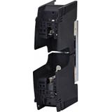 PKI 00 2M6-2M6 1p S - Podstawa bezpiecznikowa z osłonami zacisków