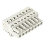 Gniazdo MCS‑MIDI Classic 8‑biegunowe jasnoszare raster 5mm 721‑108/008‑000 /50szt./ WAGO