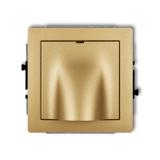 DECO Mechanizm wypustu kablowego złoty