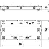 71MT3 45-2, Puszka instalacyjna Modul 45, otwarta