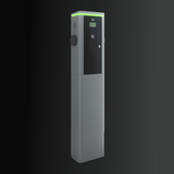 Simon NEON wolnostojąca 2x gniazdo T2 22 kW - Max. 44 kW trójfazowa + Modem 0621211-100 KONTAKT