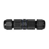 Konektor kablowy prosty z szybkozłączką IP68 MINI 2x1,5mm2, 400V/16A,