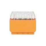 Złączka instalacyjna wciskana 8-przewodowa; na drut 0,75-2,5mm2; IEC 300V/24A; Blister 8 szt. OR-SZ-