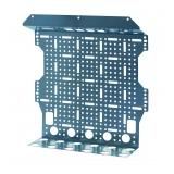 Płyta montażowa perforowana pod gniazdko i 4 adaptery RJ PM2x12RJ 001101350 ETI