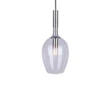 Milagro lampa wisząca Tango Clear E14 chrom ML6163
