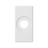 Simon Connect Płytka K45/2 225x45mm z otworem ?10mm czysta biel