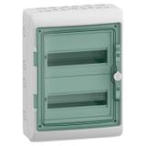 Rozdzielnica natynkowa hermetyczna 2x12 IP65 Mureva (dawna Kaedra) MRV-2-12-NT-T drzwi transparentne 13433 Schneider