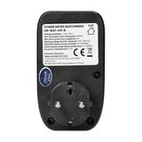 Watomierz kalkulator energii z wyświetlaczem LCD czarny ORNO