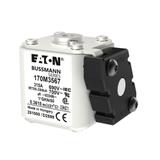 FUSE 315A 690V 1*GKN/50 AR UC Wkładka szybka 315A AC 690V rozmiar 1 45x59x51 mm aR, 170M3567 EATON