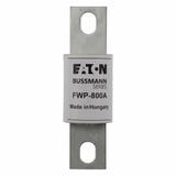 800AMP 700V AC SEMI-COND FUSE Wkładka szybka 800A AC 700V DC 700V 51x169 mm aR UL FWP-800A EATON
