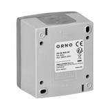 Gniazdo pojedyńcze 2P+Z AQUATIC PRO IP55, 16A, 230V AC, Szaro-Grafitowy OR-OE-7405/GR ORNO