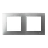 SZAFIR Ramka podwójna - kolor srebro