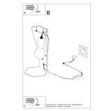 Sollux Lampa biurkowa ARBY biała SL.0879