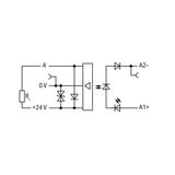 złączka z optoseparatorem 24VDC/24VDC/3A