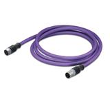 przewód CAN gniazdo proste/wtyczka prostaM12 20m