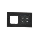 Simon 54 Touch Panel dotykowy S54 Touch 2 moduły 4 pola dotykowe + 1 otwór na osprzęt S54 księżycowa lawa DSTR240/74 KONTAKT