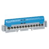 Listwa Przyłączeniowa 17-Otworów Niebieska IP2X N17 004845 LEGRAND