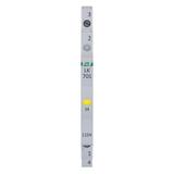 Lampka kontrolna zasilania 1/3S 110V AC/DC 1xLED ŻÓŁTA LK-701Y-110V F&F