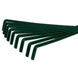 Zestaw narzędzi ręcznych 4 szt. tworzywo sztuczne (grabki, pazurki, łopatka, motyko/pazurki)