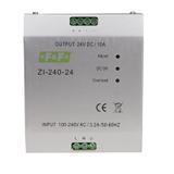 Zasilacz impulsowy przemysłowy nap. wej. 90-264V AC/120-370V DC P=240W nap. Wyj. 24V DC ZI-240-24V F&F