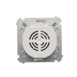 Simon Basic Łącznik z czujnikiem ruchu z przekaźnikiem z zabezpieczeniem 8(2) A 230V satynowy *Wymag