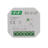 Przekaźnik bistabilny grupowy do montażu podtynkowego BIS-412P F&F