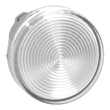 Harmony XB4 Główka lampki sygnalizacyjnej biała LED metalowa karbowana ZB4BV013S Schneider