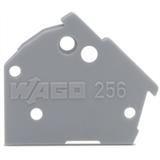 ścianka końcowa ciemnoszara