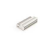 MCS-MINI Classic wtyk 12-bieg. j-szary raster 3,5 mm /50szt./ WAGO