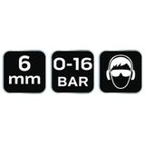 Końcówka do szybkozłączki z wyjściem na wąż 7 mm