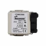 FUSE 250A 690V 1*GKN/50 AR UC Wkładka szybka 250A AC 690V rozmiar 1 45x59x51 mm aR, 170M3566 EATON