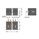 MCS-MICRO wtyk 5-bieg. czarny raster 2,5 mm /200szt./ WAGO
