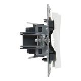 SUNO - Łącznik świecznikowy - 10 AX - 250 V~ - zaciski automatyczne, Biały, Legrand