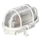 SOTOA, oprawa oświetleniowa, E27, max. 15W, IP54, klosz szklany, osłona plastikowa, biała