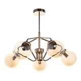 Bulat 5P E14 lampa wisząca max. 5x40W złota AD-LD-6220CE14S ORNO