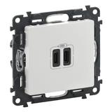 VALIF:B ŁADOWAR 2XUSB TYP C, Legrand