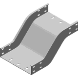 Obejście pionowe 200x50mm Grubość 2,00 mm OPNZC200H50 353720 BAKS