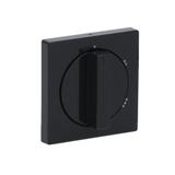 CARAT/FUTURE  Pokrywa z pokrętłem i nadrukiem antracyt