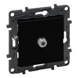 Niloe Step - gniazdo TV typu  F  końcowe do instalacji typu gwiazda, 1,5 dB- kolor czarny, Legrand