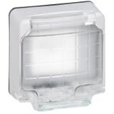Plexo IP66 Adapter Mosaic Z Klapką Szerokość 2M Mechanizm Bez Puszki 090490 LEGRAND