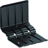 tehalit.BRN65 Klamra podstawy 65x210, czarny BRN65KL65 HAGER