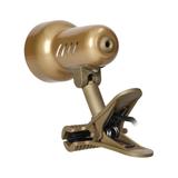 Kelly lampa biurkowa z klipsem 40W E14 stal + tworzywo złota DL-9/C ORNO