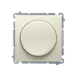 Simon Basic Ściemniacz naciskowo-obrotowy jednobiegunowy do LED ściemnialnych 230V beż