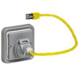 Plexo55 Adapter Gniazda Rj45 Zapewniający Szczelność IP44 069581 LEGRAND
