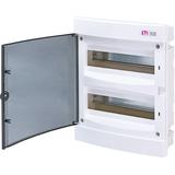 Rozdzielnica podtynkowa 2x12 drzwi transparentne ECM24PT-s 001101075 ETI