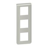 Mosaic - Ramka 3x2 Modułowa Pionowa - Aluminium 079323L LEGRAND